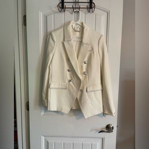 White blazer